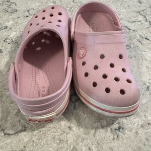 CROCS Kids Light Pink Water Shoes